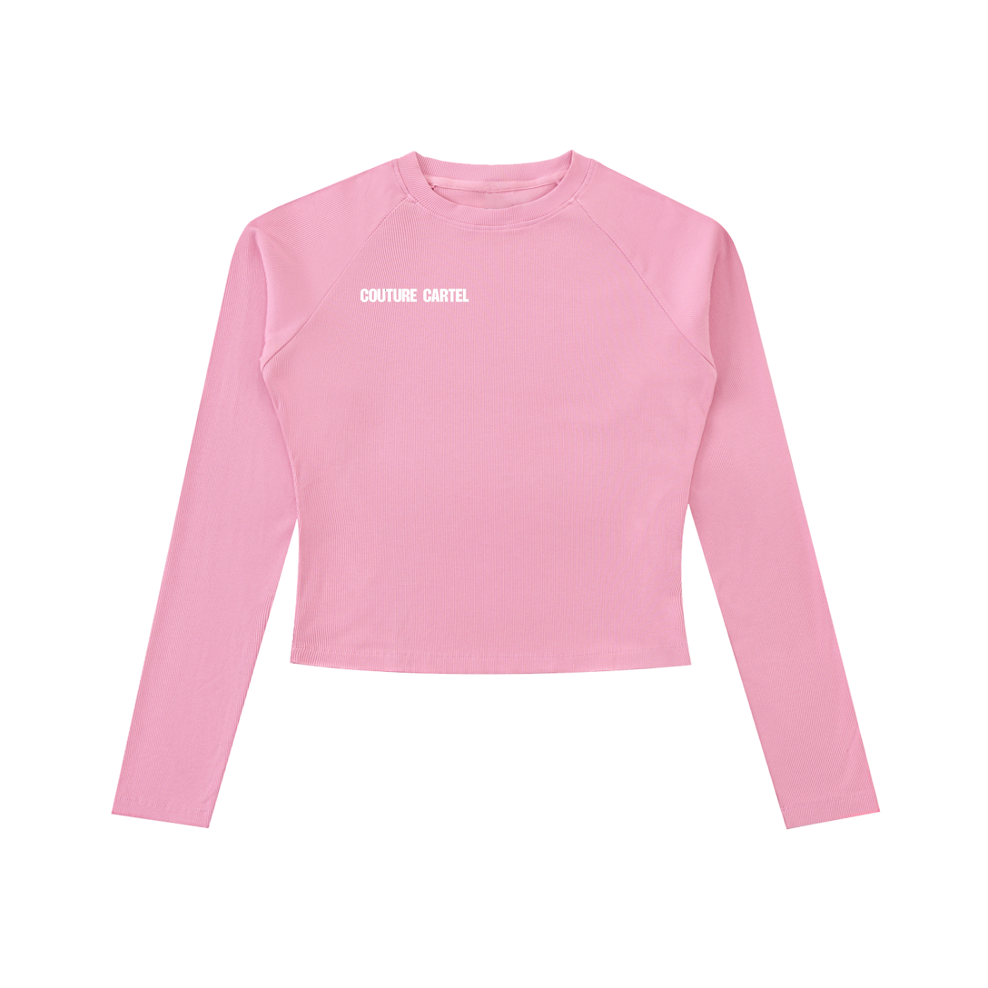 Dyed Washed Raglan Long Sleeve Slim T-Shirt